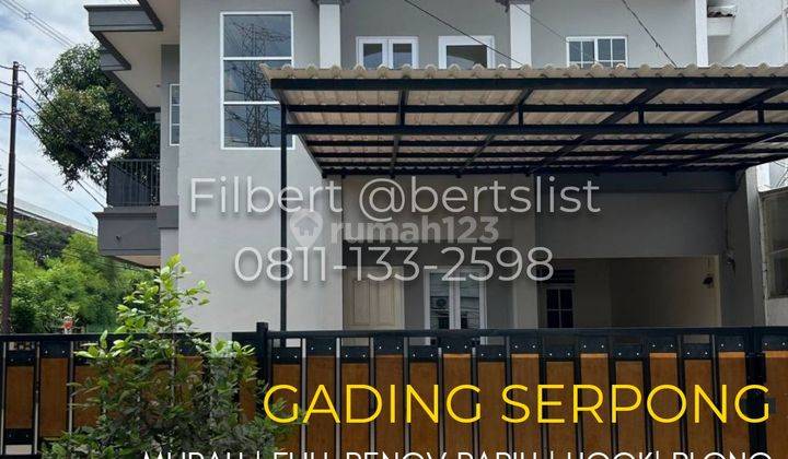 Rumah Full Renov 215m2 Hook Plong Di Sektor 1 Gading Serpong 1