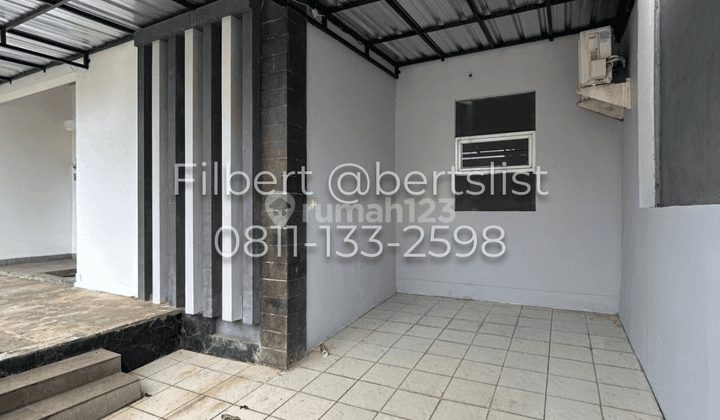 Rumah 180m2 Harga Kavling Jalan 2 Jalur Di Melati Mas Serpong 2