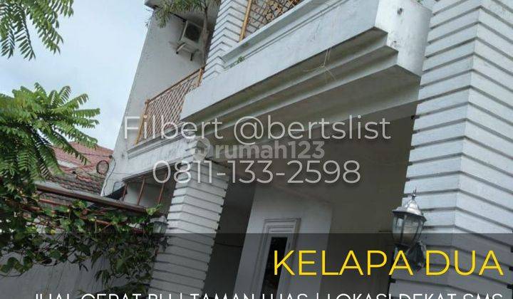 Dijual cepat BU Rumah 240m2 di Kelapa Dua Gading Serpong 1