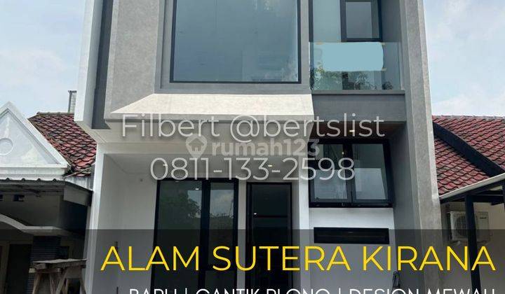 Rumah Baru 102m2 Mewah Plong Di Alam Sutera Kirana Serpong 1