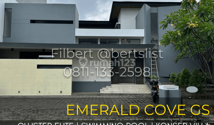 Rumah 414m2 Ada Swimming Pool Di Emerald Cove Gading Serpong 1