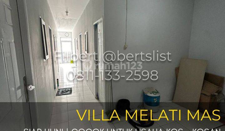 Rumah Kos Kosan 90m2 Siap Huni Strategis Di Melati Mas Serpong 1