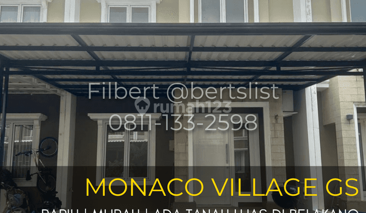 Murah Rumah 96m2 Rapih Full Renov Monaco Village Gading Serpong 1