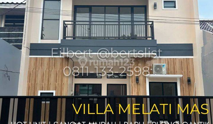 Sangat Murah Rumah 120m2 Baru Cantik Di Villa Melati Mas Serpong 1