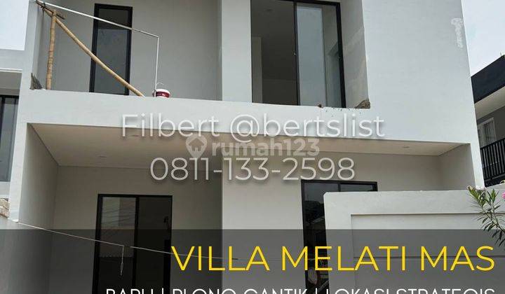 Rumah Baru 120m2 Cantik Lokasi Strategis Di Melati Mas Serpong 1