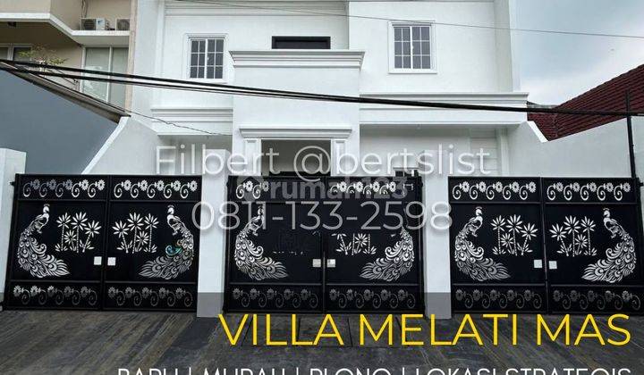 Rumah Baru 135m2 Sangat Murah Plong Di Villa Melati Mas Serpong 1