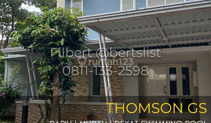 Murah Rumah 99m2 Full Renov Dekat Pool Di Thomson Gading Serpong 1