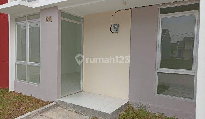 disewakan  rumah baru citra maja 2