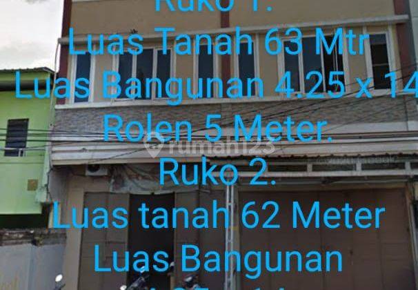 Dijual ruko gandeng 2