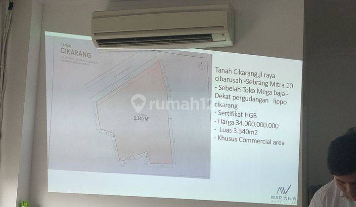 Dijual kavling Cibarusah cikarang HGB 1