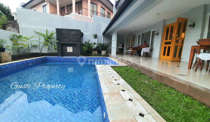 Rumah Cantik Megah Jalan Lebar Tenang Dalam Cluster di Villa Cinere Mas 7