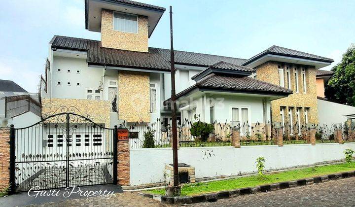 Rumah Cantik Megah Jalan Lebar Tenang Dalam Cluster di Villa Cinere Mas 1