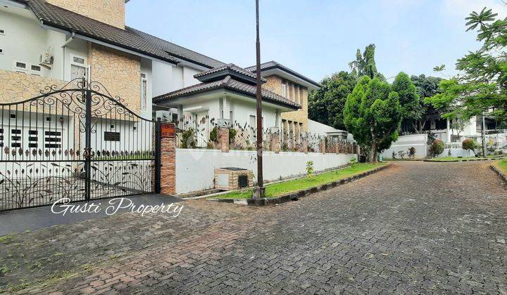 Rumah Cantik Megah Jalan Lebar Tenang Dalam Cluster di Villa Cinere Mas 2