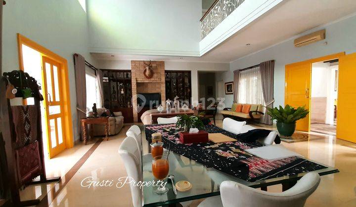 Rumah Cantik Megah Jalan Lebar Tenang Dalam Cluster di Villa Cinere Mas 13