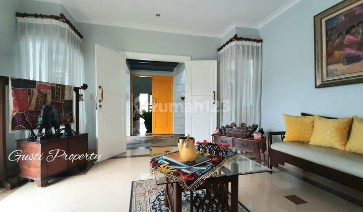 Rumah Cantik Megah Jalan Lebar Tenang Dalam Cluster di Villa Cinere Mas 14