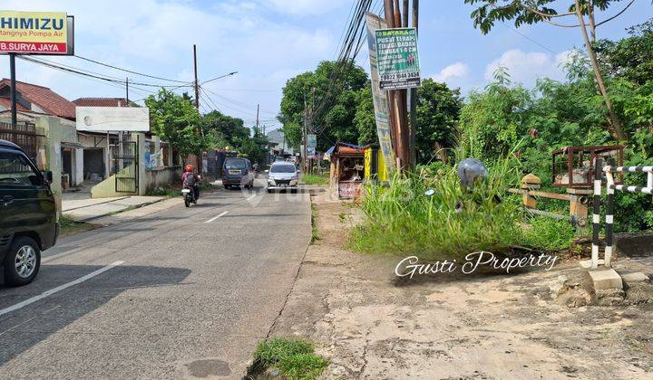 Lahan Pinggir Jalan Raya Dekat Matoa Hill Depok 1