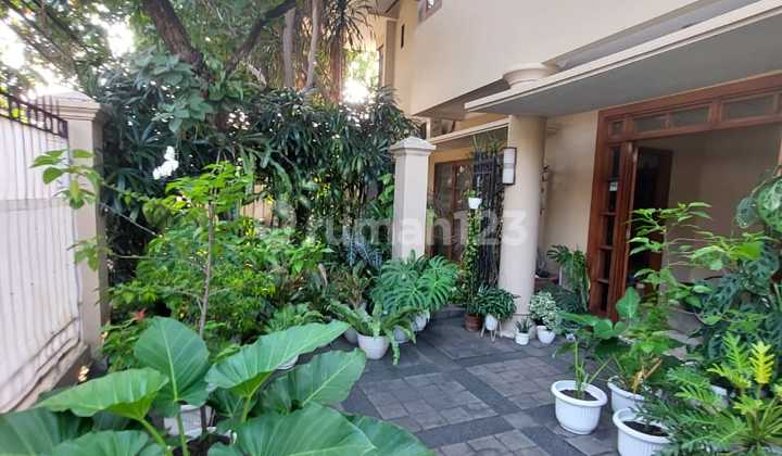 Cipete near Jl Cipete Raya, quiet, wide road.