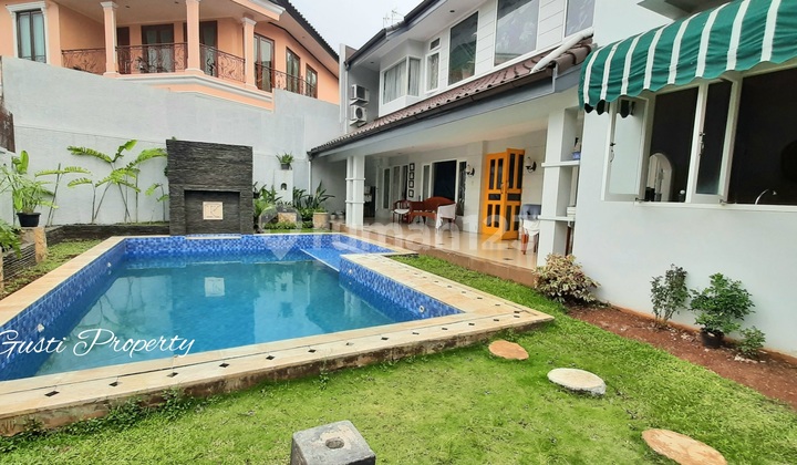 Rumah Cantik Tenang S.pool Sangat Private Jalan Lega Security 24 Jam 1