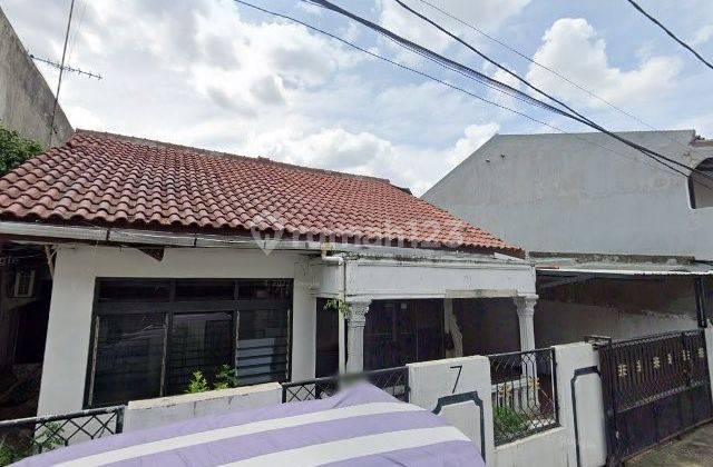 Rumah Lama 1 Lantai Hitung Tanah di Kompleks Abadi, Duren Sawit