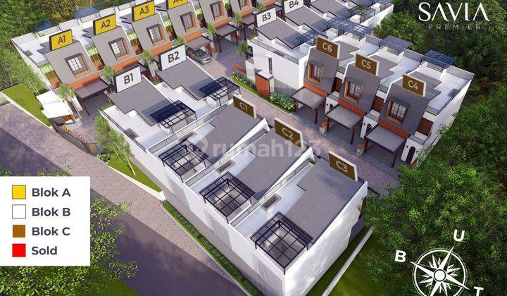 RUMAH CLUSTER MEWAH LOKASI CIBUBUR HARJAMUKTI CIMANGGIS DEPOK 15
