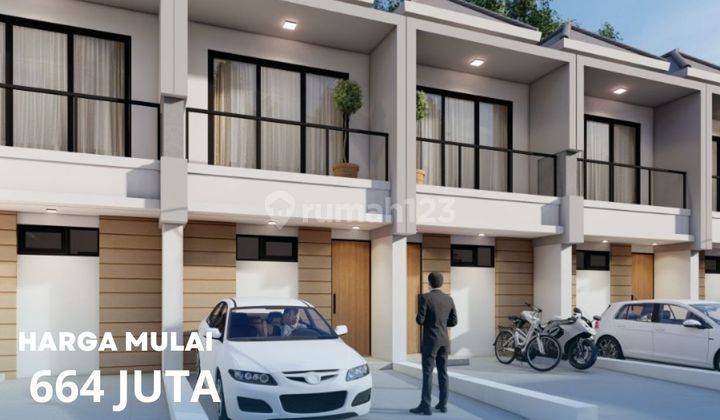 DIJUAL RUMAH CLUSTER MURAH DP 0% HANYA BOOKING 2 JUTA JATIASIH  1