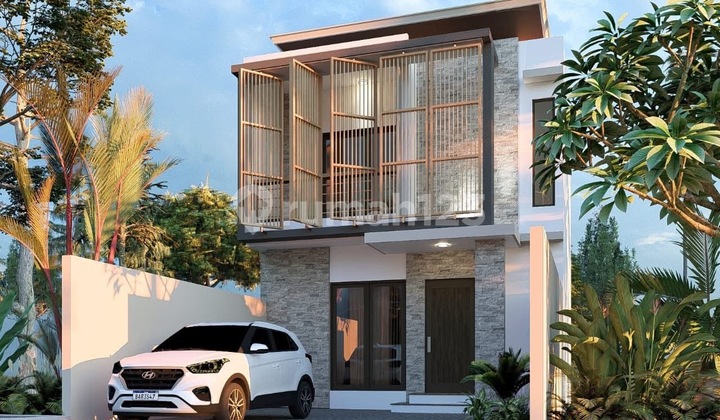 Rumah Modern Lokasi Strategis Di Area Renon Bisa Request Desaign 1