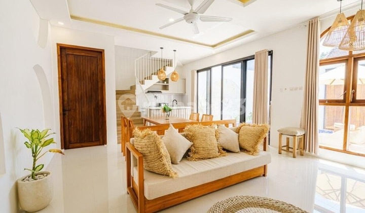 Villa Baru Modern Santorini Siap Huni Di Pusat Canggu Bali 2
