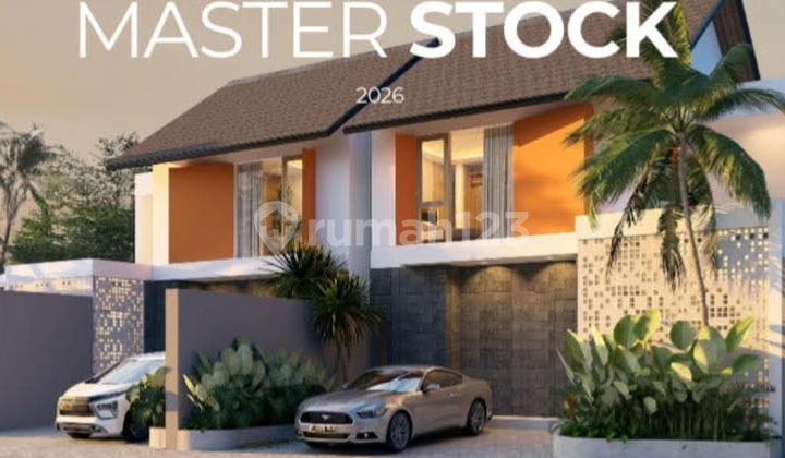 Rumah Semi Villa Modern Fully Furnished Dekat ke Pantai Sanur