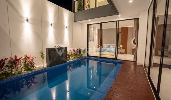 Villa Baru Modern With Sunset View di Pusat Canggu