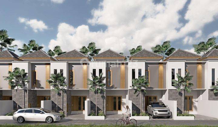  Rumah Modern 2 Lantai Dalam Cluster Di Kota Tabanan 1