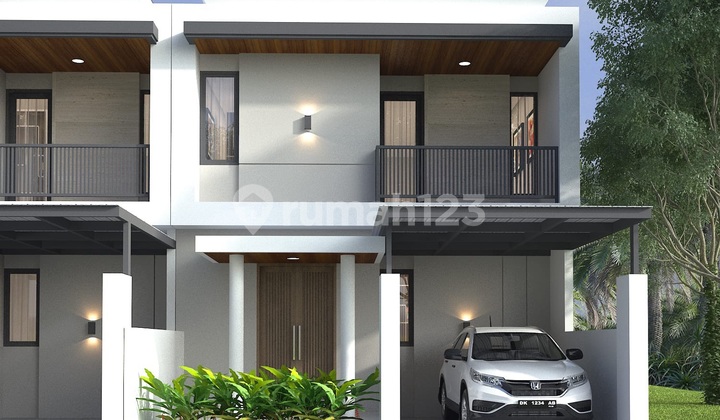 Rumah Baru Modern 2 Lantai di Kota Denpasar