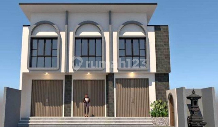 Shop House and New 2-Story House in East Gatsu Area Near Sanur 1