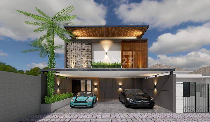  Rumah 2 Lantai Modern Area Denpasar Barat Dekat Ke Seminyak 1