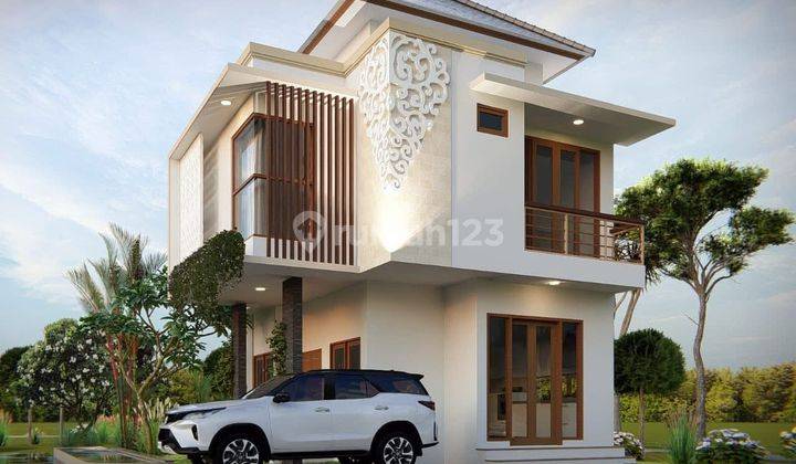 Rumah Baru Semi Villa Area Pusat Renon Tukad Badung