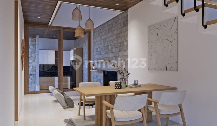 Rumah Semi Villa Baru Pemandangan Sawah Di Denpasar Selatan  2