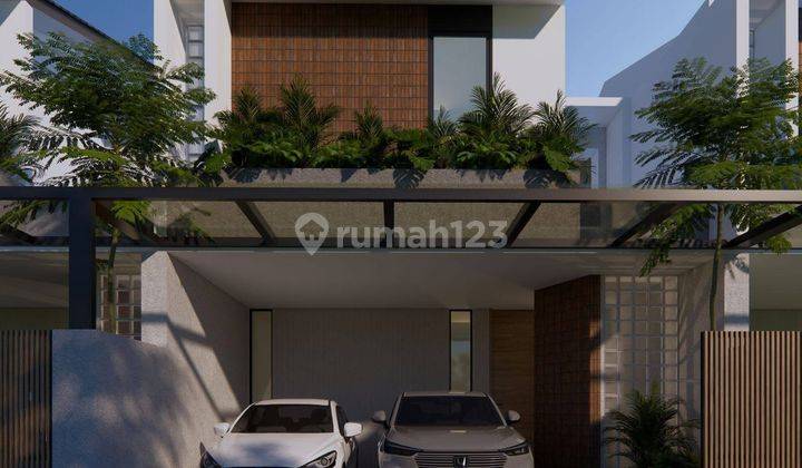 Rumah Modern 2 Lantai Selangkah Ke Citraland Waterpark Denpasar  2