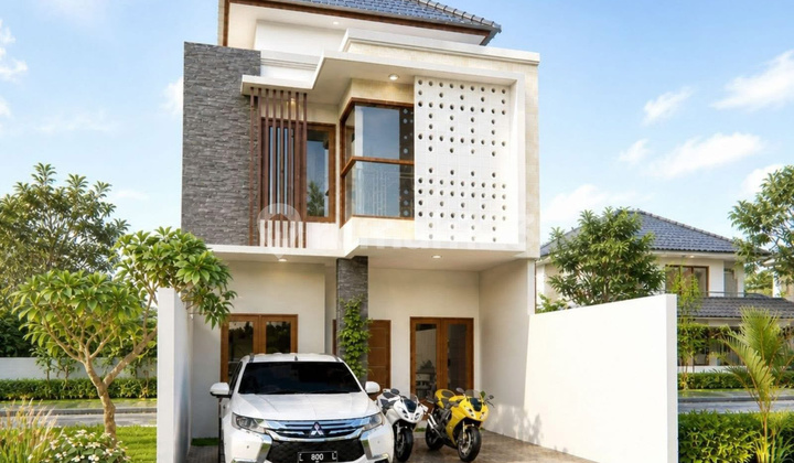 New 2-Story House in Central Renon Denpasar Bali