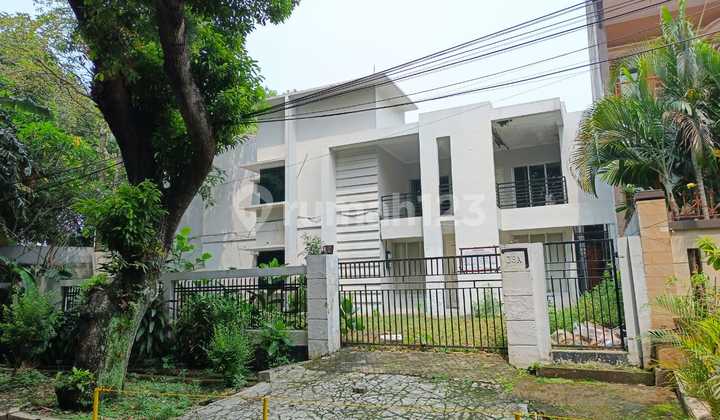 Two-story house on Jl Panglima Polim II, Kebayoran Baru, South Jakarta.