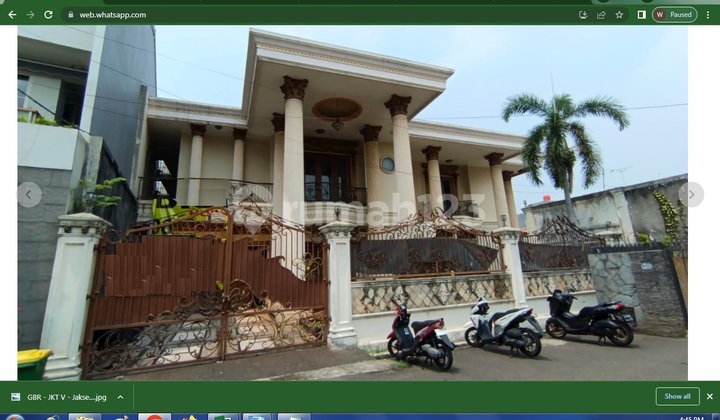 2-story house on Jl Rimba Cipete Utara, Kebayoran Baru, South Jakarta. 2