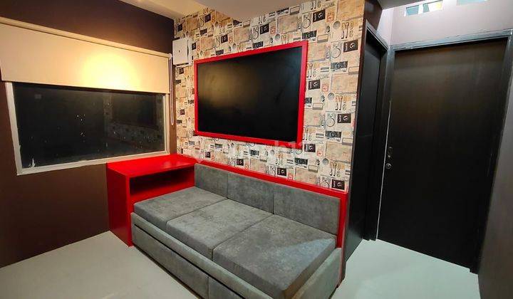 Murah apartement 2 kamar luas tengah kota furnished asia afrika 2