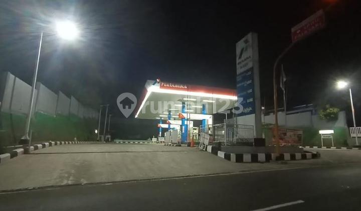 Pertamina gas station location Ciater Subang strategic location