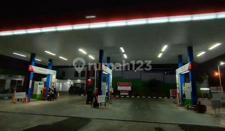 Pertamina gas station location Ciater Subang strategic location