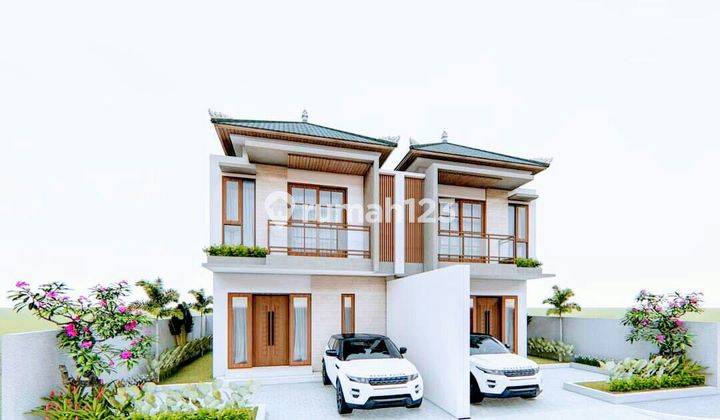 DIJUAL RUMAH MODERN LOKASI PREMIUM SELANGKAH KE LAPANGAN RENON 2