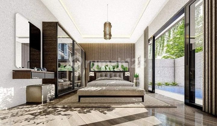 Hunian Nyaman Semi Villa Konsep Modern Tropical Hunian Nyaman Semi Villa Konsep Modern Tropical