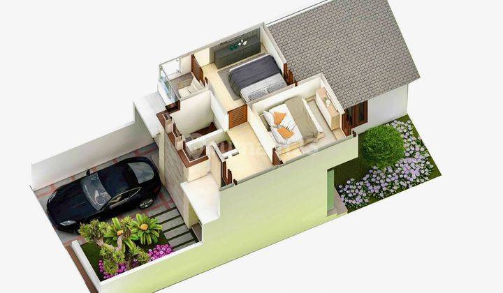 Rumah Modern Minimalis Posat Kota Dekat Living World 2