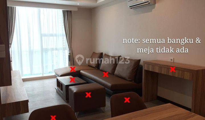 Turun Harga!! Apartment Galery West Akr, Luas 96 M2, Furnished, Unit Ready, Harga Nego, Jakarta Barat 2