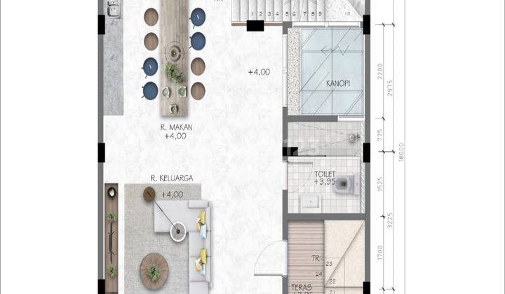 Rumah Baru Permata Buana, Pulau Damar, Luas 144 M2, 4 Lantai, Harga Nego, Jakarta Barat 2