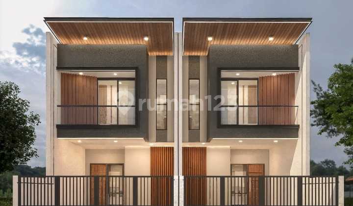 Rumah Baru Lokasi Perumahan Wisma Mukti Siap Huni bisa Nego Harga 1