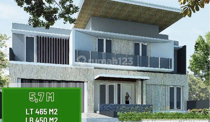 Jual Rumah 2lantai 10kt Unfurnish Luas Strategis Area Ijen 1