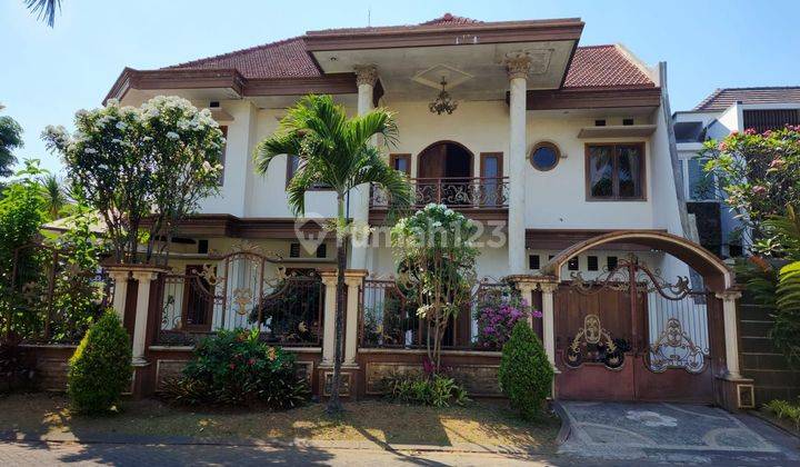 Rumah Hook Klasik 2lantai Unfurnish Rapih Strategis Area Suhat
